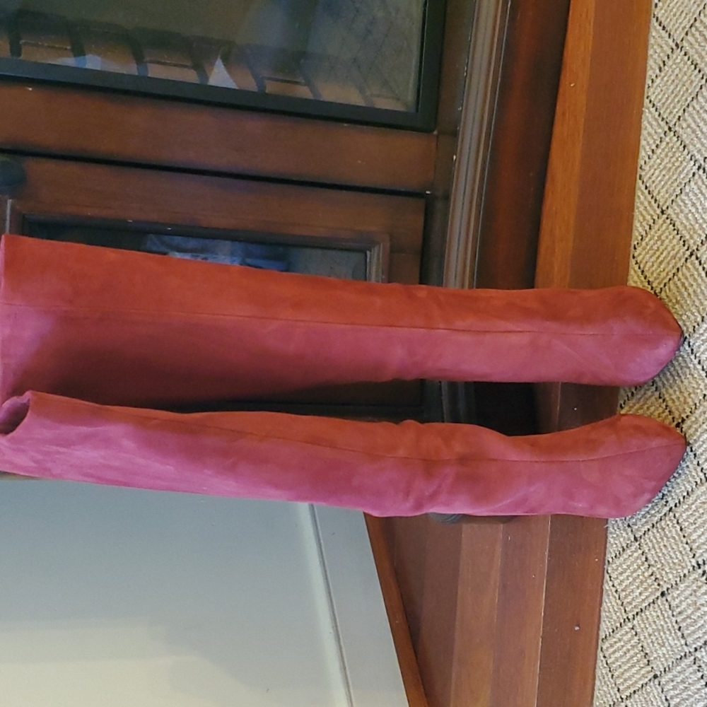 NWT Mango Red Heeld Boots